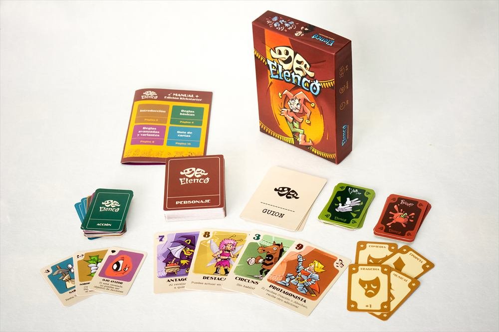 Todos los componentes de la edición Kickstarter