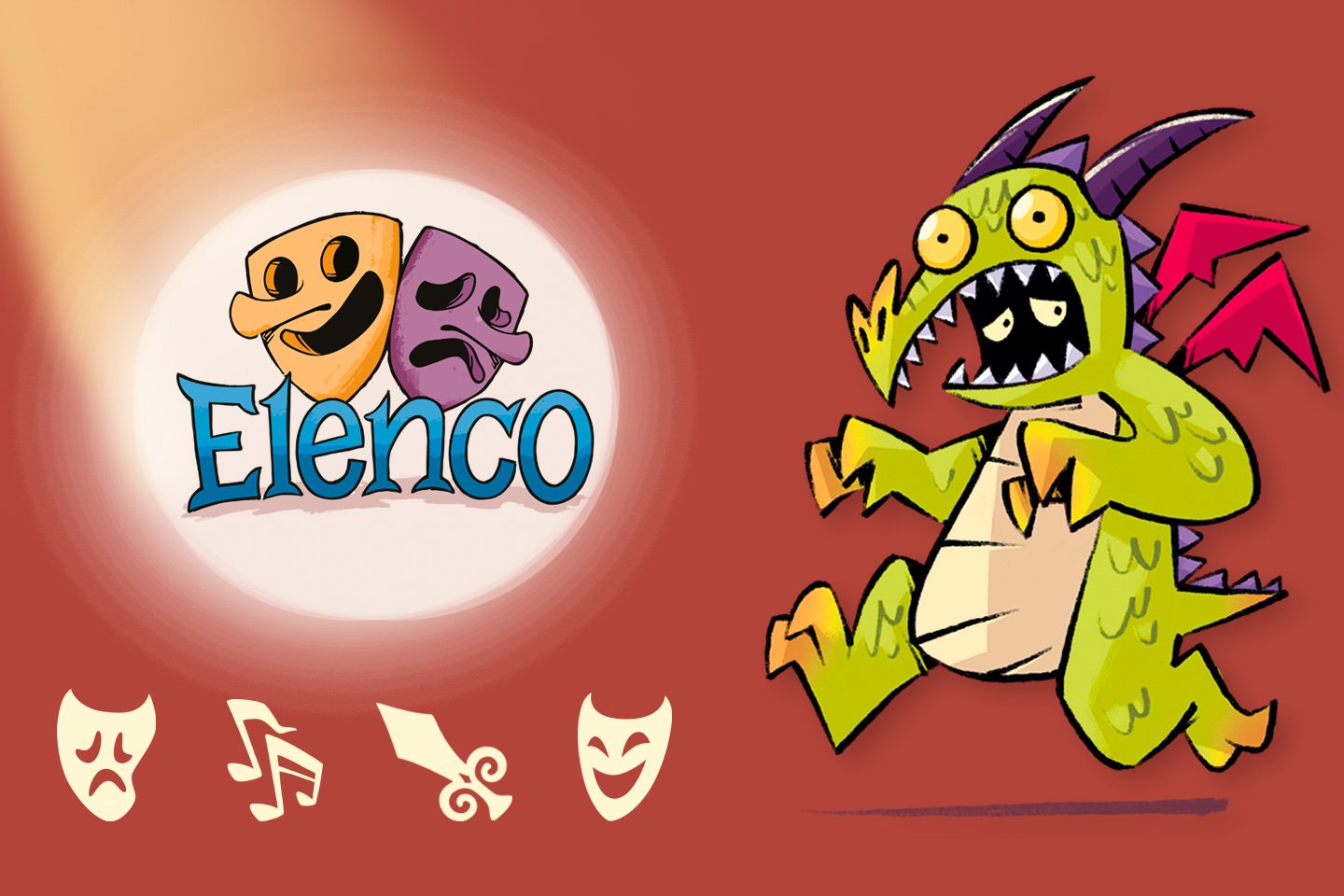 Elenco, nueva edición: la caja y las cartas del juego